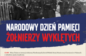 Zdjęcie dla aktualności: Narodowy Dzień Pamięci Żołnierzy Wyklętych  1 marca 2024- Puławy