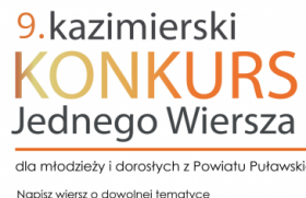 Zdjęcie dla aktualności: Kazimierski Konkurs Jednego Wiersza