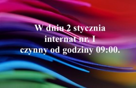 Zdjęcie dla aktualności: Ogłoszenie - internat